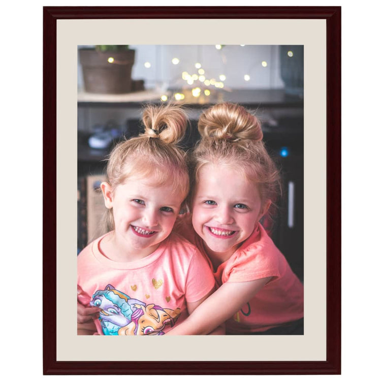 Vidaxl Photo Frames 3 PCS pour le tableau 18x24 cm rouge foncé