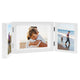 Cadre photo Vidaxl Triptych 28x18 cm + 2x (13x18 cm) blanc