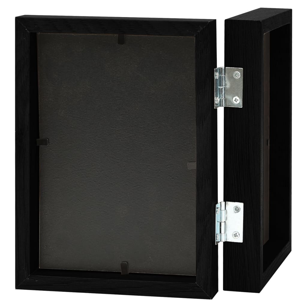 Vidaxl Frame photo Nuboon 2x (13x18 cm) noir