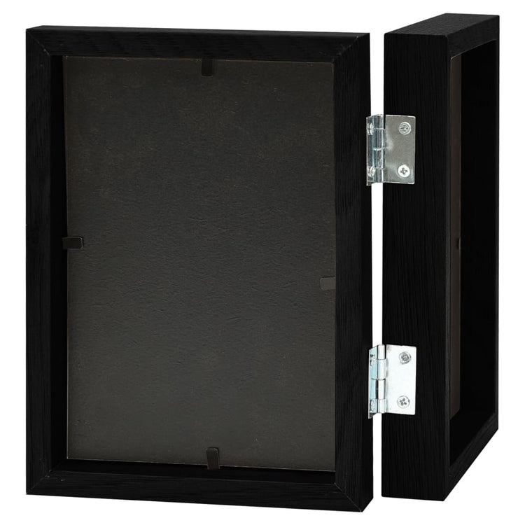 Vidaxl Frame photo Nuboon 2x (13x18 cm) noir