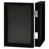 Vidaxl Photo Frame Nuboon 2x (21x29.7 cm) noir