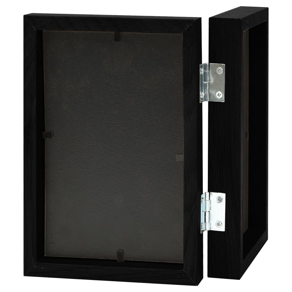 Vidaxl Photo Frame Nuboon 2x (21x29.7 cm) noir