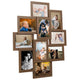 Vidaxl Photo Cadre pour 10x (13x18 cm) Photo MDF Lichtbruin