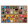 Vidaxl Photo Cadre pour 24x (13x18 cm) Photo MDF LICHTBRUIN