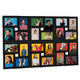Vidaxl Photo Cadre pour 24x (10x15 cm) Photo mdf noir