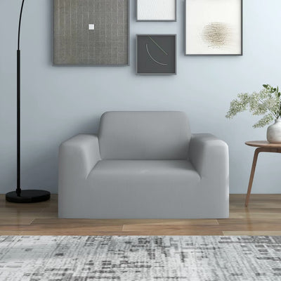 Vidaxl Stretch Furniture Couverture pour Bank Grey Polyester Jersey