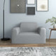 Vidaxl Stretch Furniture Couverture pour Bank Grey Polyester Jersey