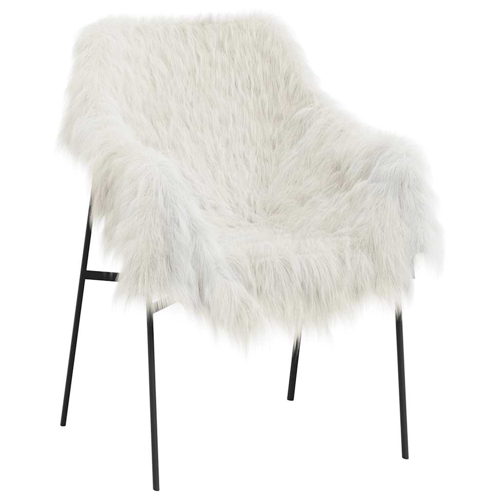 Vidaxl schéapvacht 70x100 cm crème -colored
