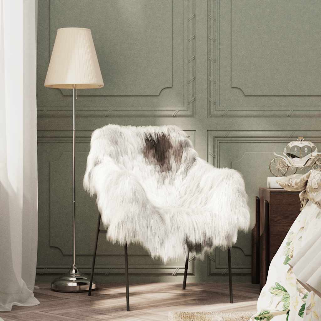 Vidaxl schéapvacht 70x100 cm couleur mixte