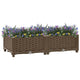Vidaxl Planter surélevé 80x40x23 cm en polypropylène