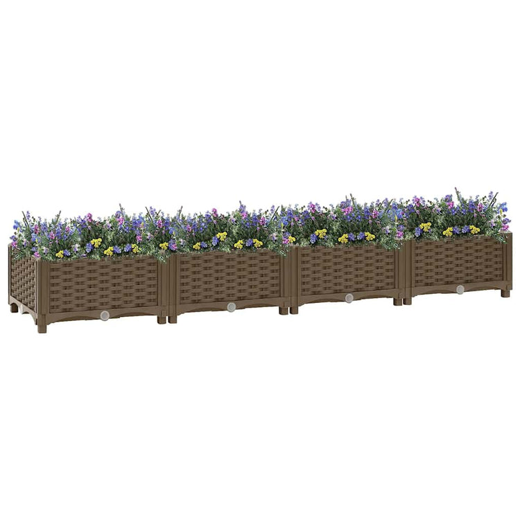 Vidaxl Planter élevé 160x40x23 cm en polypropylène