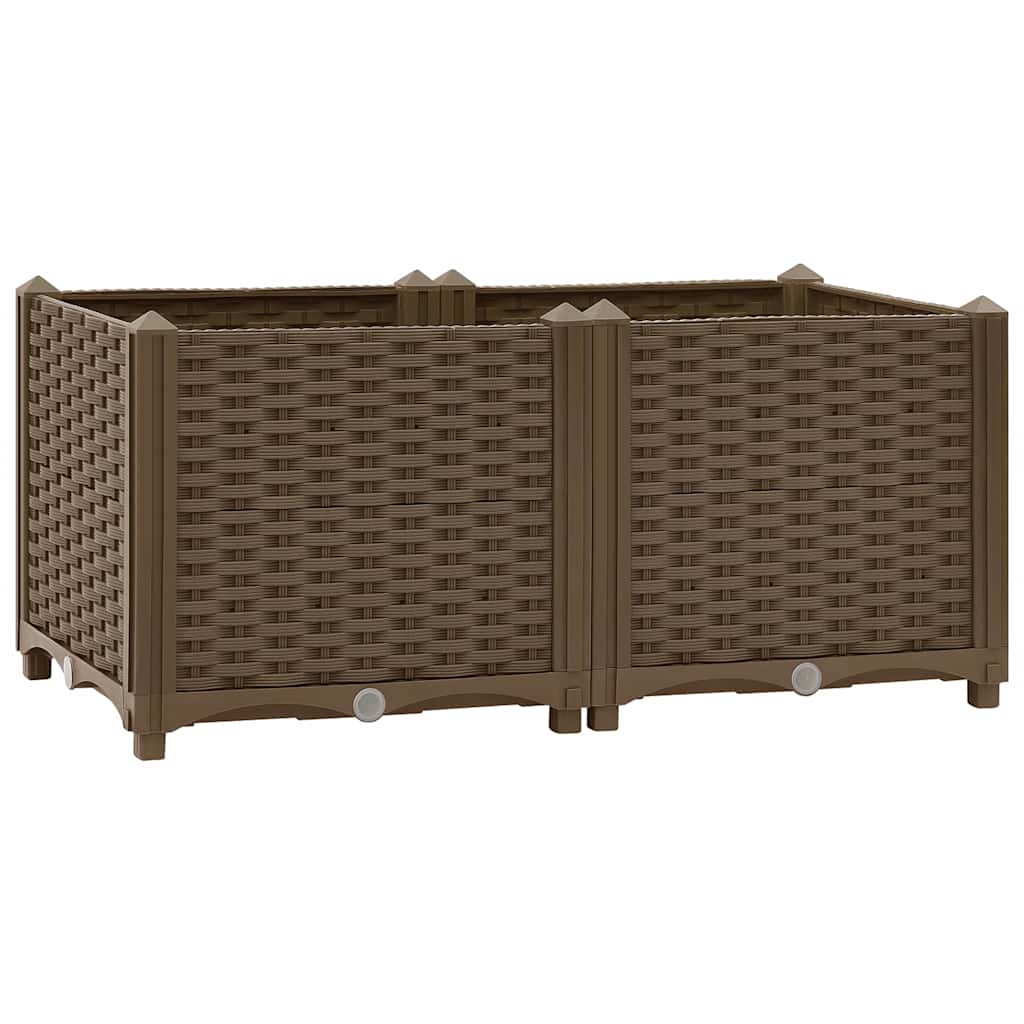 INSTERT PLANTER VIDAXL 80X40X38 CM Polypropylène