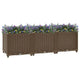 Vidaxl Planter enlevé 120x40x38 cm en polypropylène