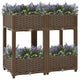Vidaxl Planter surélevé 80x40x71 cm en polypropylène