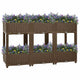 Vidaxl Planter enlevé 120x40x71 cm en polypropylène
