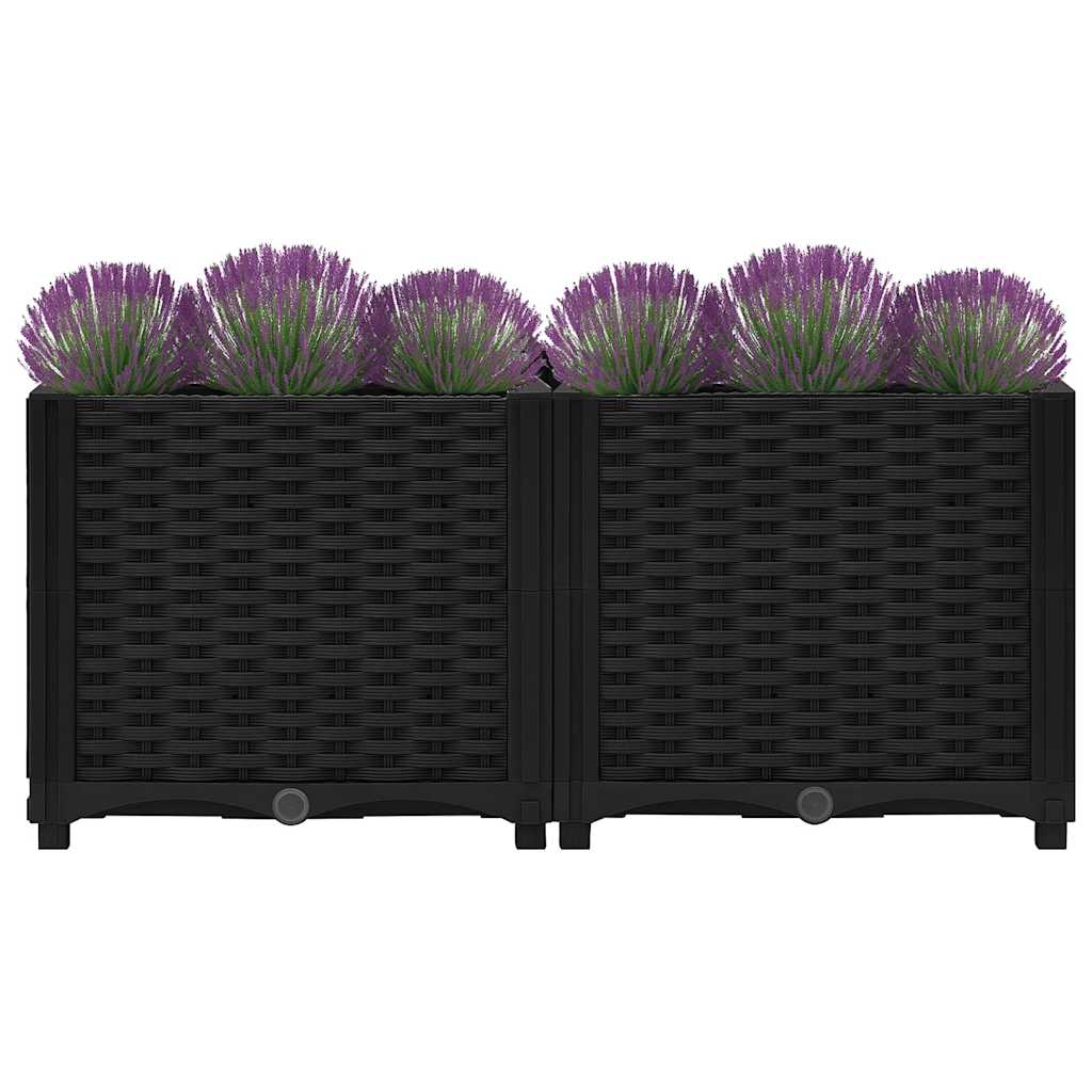 INSTERT PLANTER VIDAXL 80X40X38 CM Polypropylène