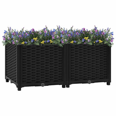 INSTERT PLANTER VIDAXL 80X40X38 CM Polypropylène