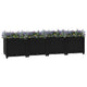Vidaxl Planter élevé 160x40x38 cm en polypropylène