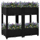 Vidaxl Planter surélevé 80x40x71 cm en polypropylène