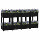 Vidaxl Planter élevé 160x40x71 cm en polypropylène