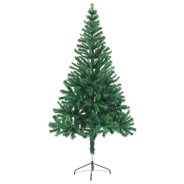 Vidaxl kunstkerstboom avec éclairage et balles de Noël 380 branches 150 cm