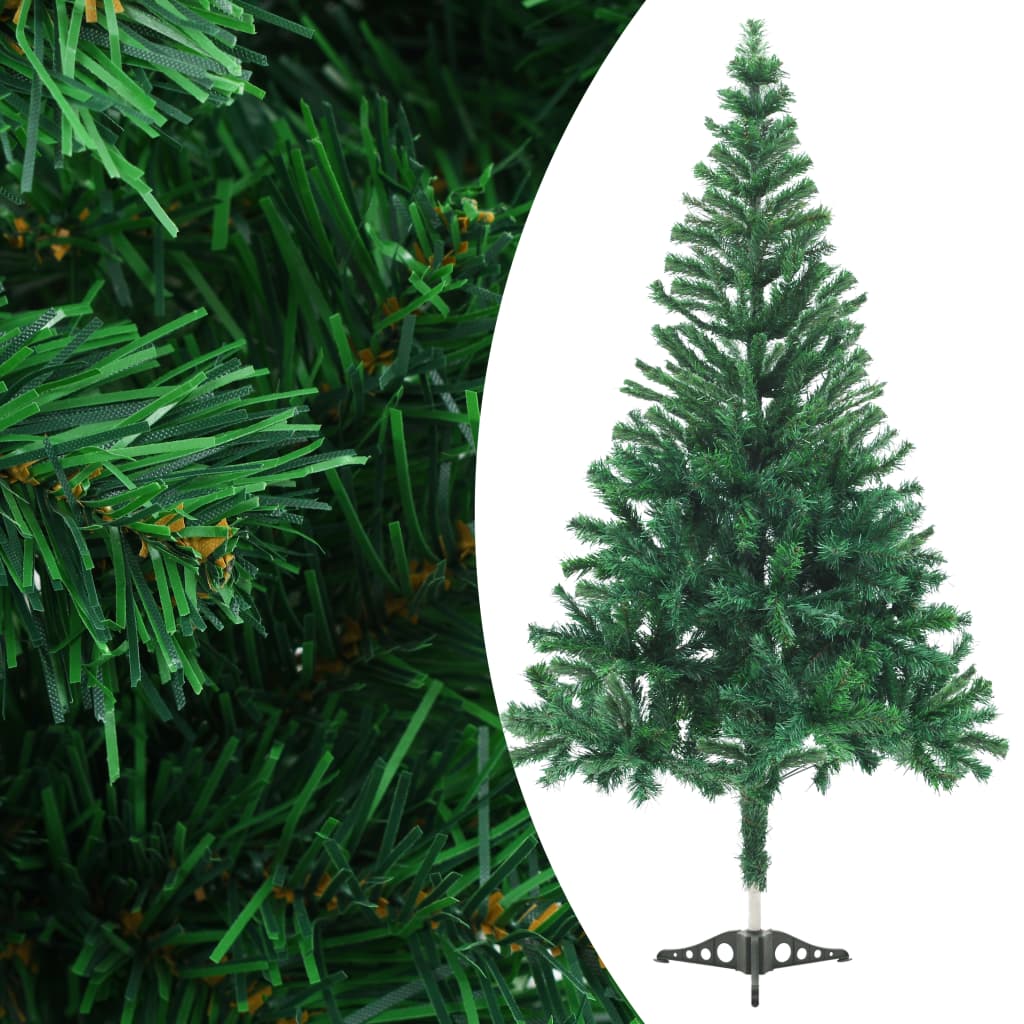 Vidaxl kunstkerstboom avec éclairage et balles de Noël 546 branches 180 cm