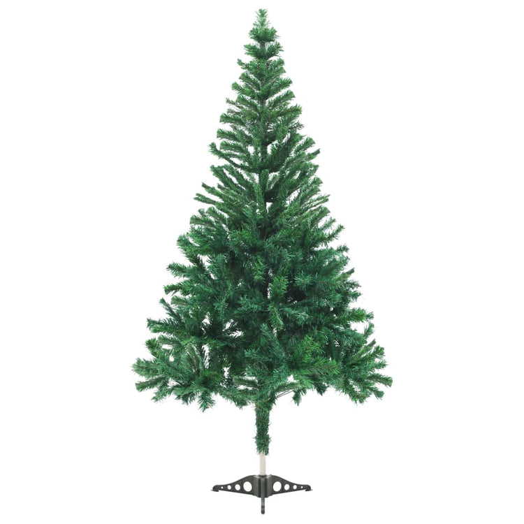 Vidaxl kunstkerstboom avec éclairage et balles de Noël 546 branches 180 cm
