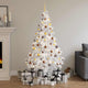 Vidaxl kunstkerstboom avec éclairage et balles de Noël 620 branches 180 cm