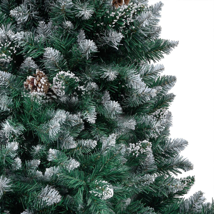 Vidaxl kunstkerstboom avec éclairage balles de Noël pins 180 cm
