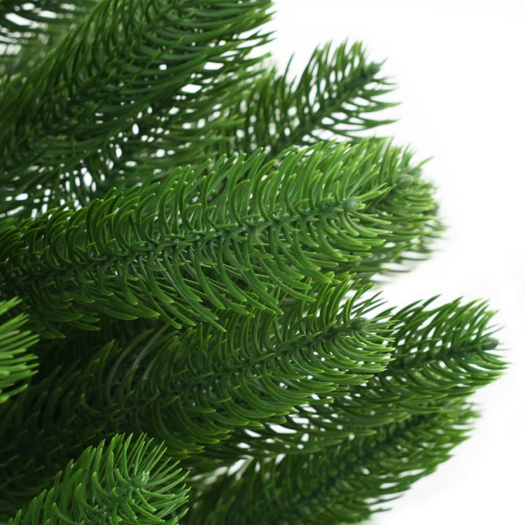Vidaxl kunstkerstboom avec éclairage et balles de Noël 150 cm verts