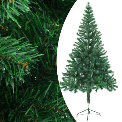 Vidaxl kunstkerstboom avec éclairage et balles de Noël 380 branches 150 cm