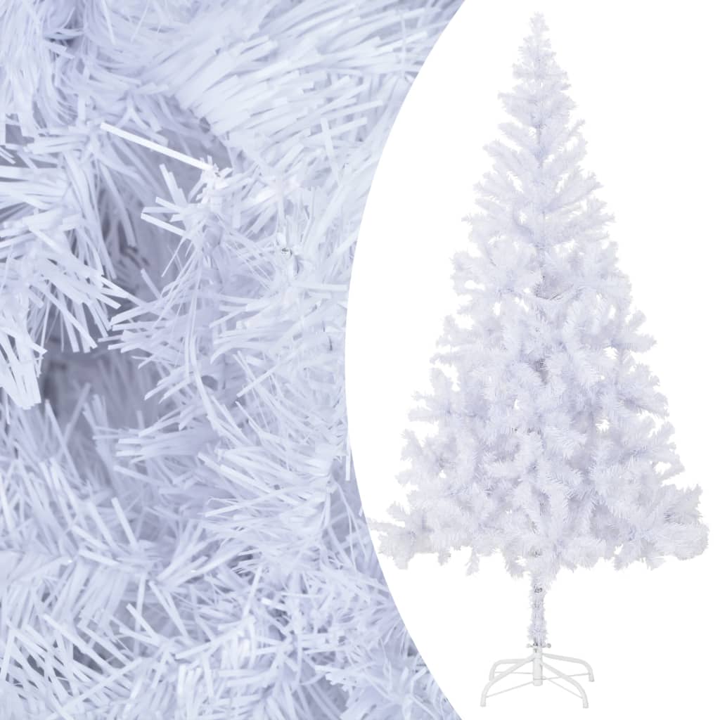 Vidaxl kunstkerstboom avec éclairage et balles de Noël 910 branches 210 cm