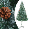 Vidaxl kunstkerstboom avec éclairage balles de Noël pins 180 cm