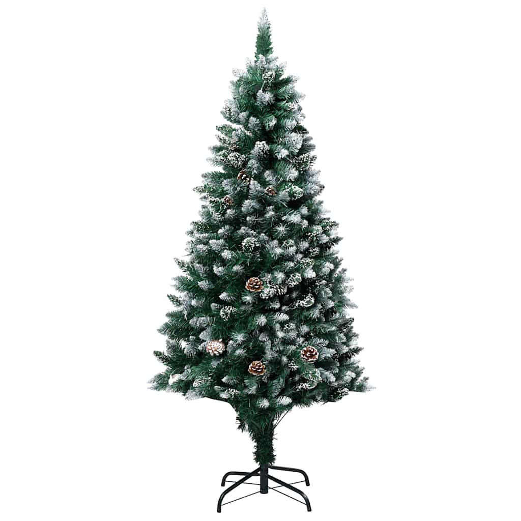 Vidaxl kunstkerstboom avec éclairage balles de Noël pins 180 cm