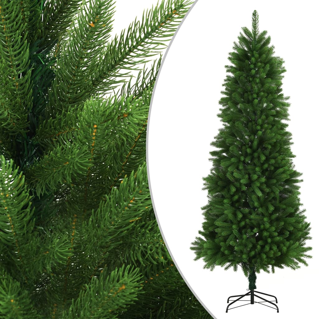 Vidaxl kunstkerstboom avec éclairage et balles de Noël 240 cm verts