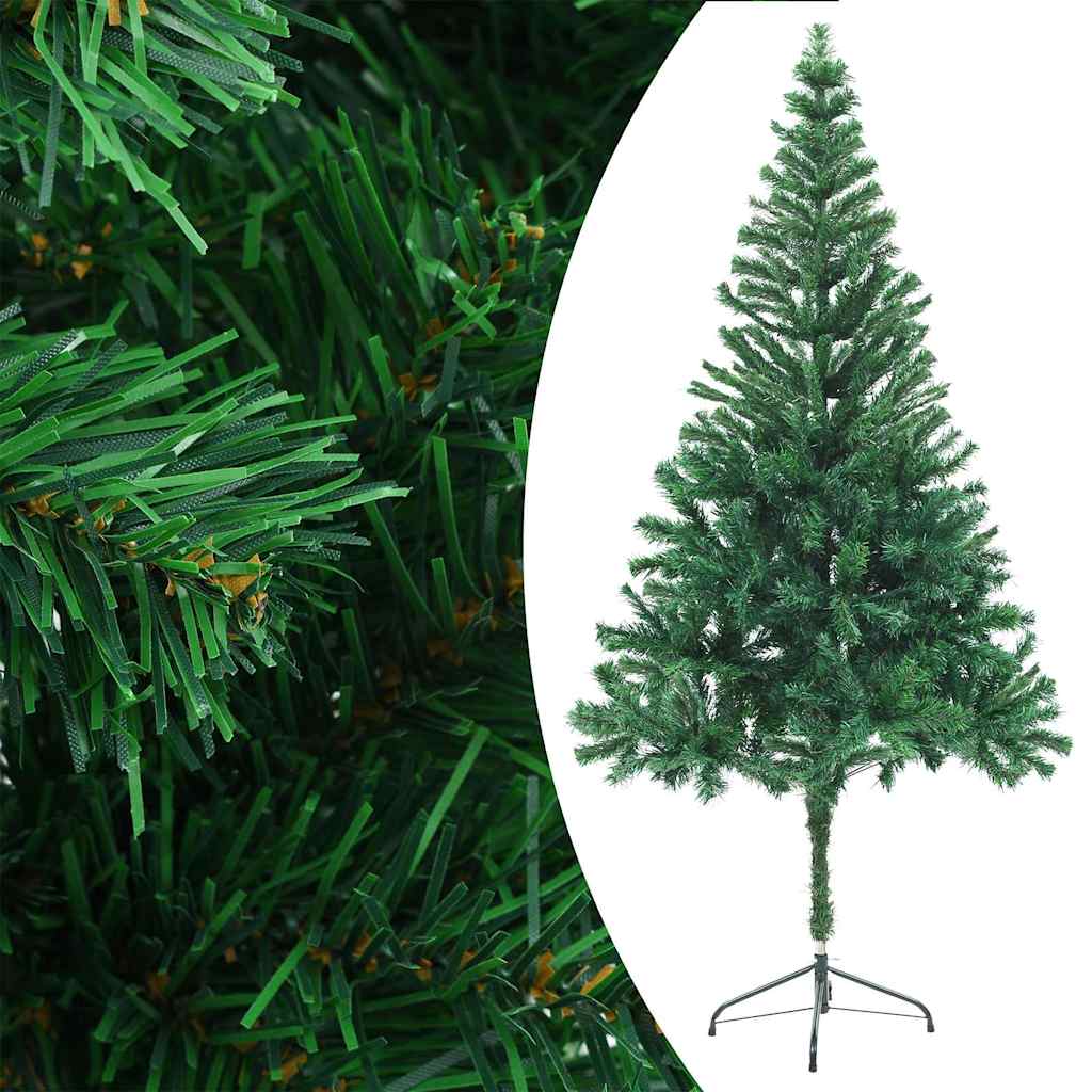 Vidaxl kunstkerstboom avec éclairage et balles de Noël 546 branches 180 cm