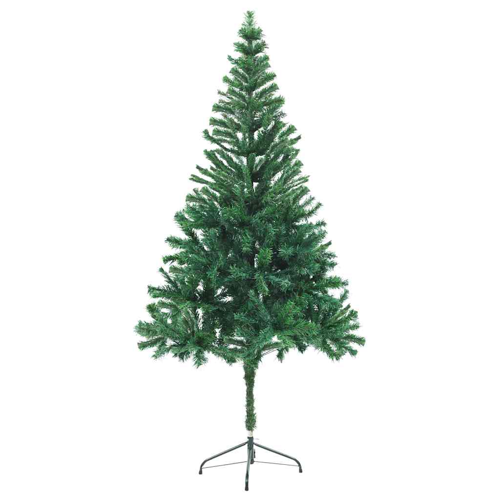 Vidaxl kunstkerstboom avec éclairage et balles de Noël 546 branches 180 cm