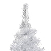 Vidaxl kunstkerstboom avec éclairage et balles de Noël 180 cm argent pour animaux de compagnie