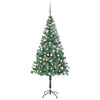Vidaxl kunstkerstboom avec éclairage balles de Noël pins 180 cm