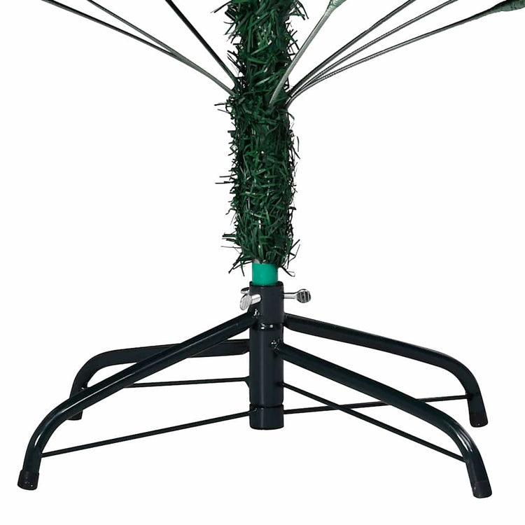 Vidaxl kunstkerstboom avec éclairage et balles de Noël 240 cm verts