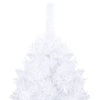 Vidaxl kunstkerstboom avec éclairage et balles de Noël 120 cm PVC blanc