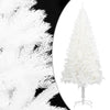 Vidaxl kunstkerstboom avec éclairage et balles de Noël 240 cm blancs