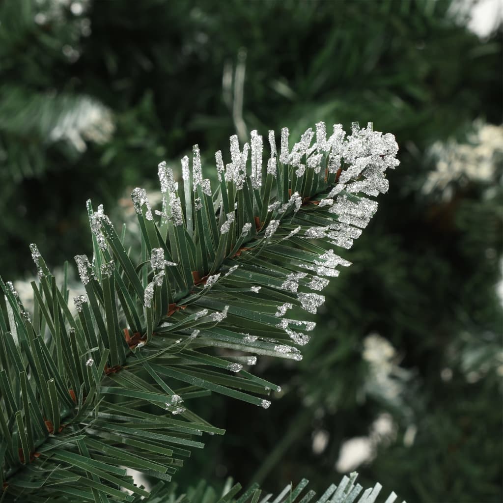 Vidaxl kunstkerstboom avec éclairage et balles de Noël 210 cm