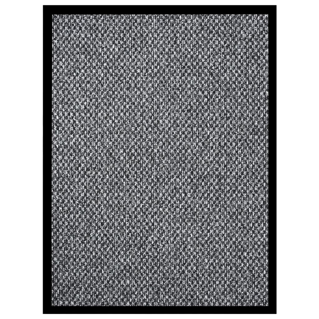 Vidaxl DOORMAT 60x80 cm gris