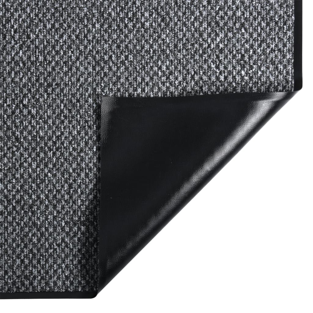 Vidaxl DOORMAT 60x80 cm gris
