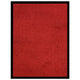 Vidaxl DOORMAT 60x80 cm rouge