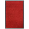 Vidaxl DOORMAT 80x120 cm rouge