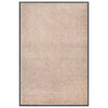 Vidaxl DOORMAT 80X120 CM BEIGE