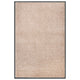 Vidaxl DOORMAT 80X120 CM BEIGE