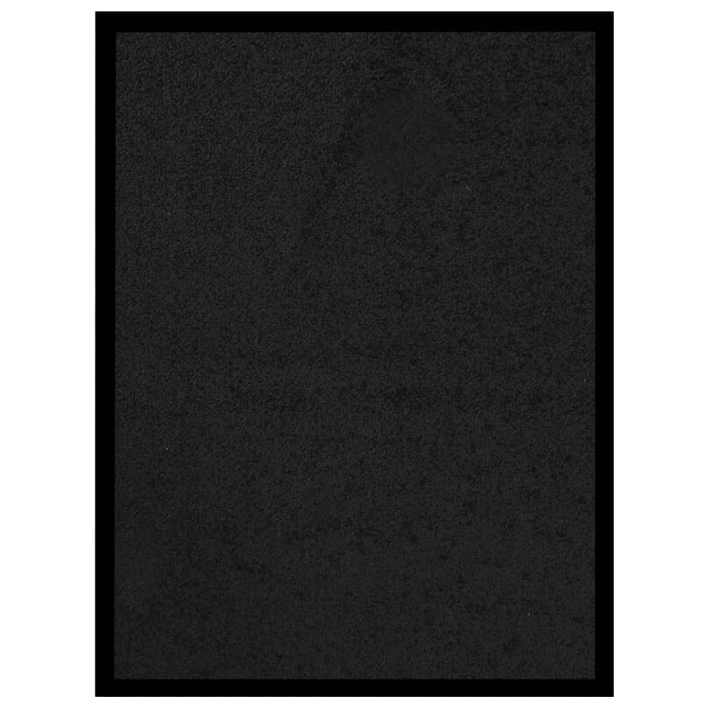 Vidaxl DOORMAT 40x60 cm noir